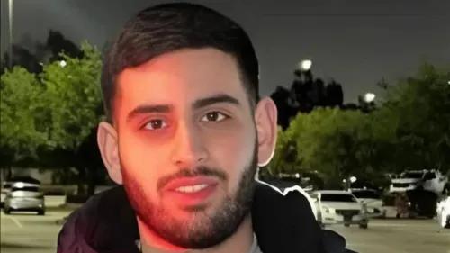 صورة لرجل فلسطيني-أمريكي يُدعى سيف الدين مسلط، الذي توفي بعد تعرضه للاعتداء من مستوطنين إسرائيليين في الضفة الغربية.